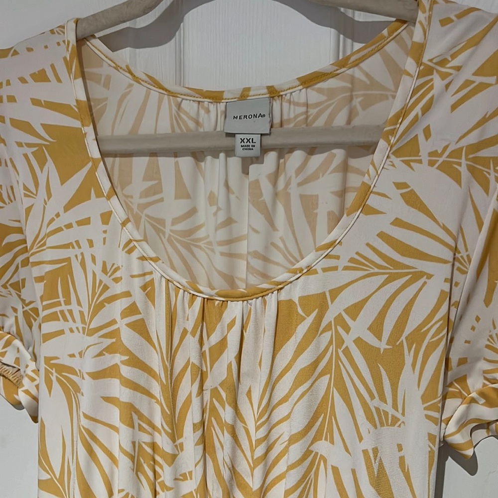 Merona Bamboo print dress - Picture 2 of 5